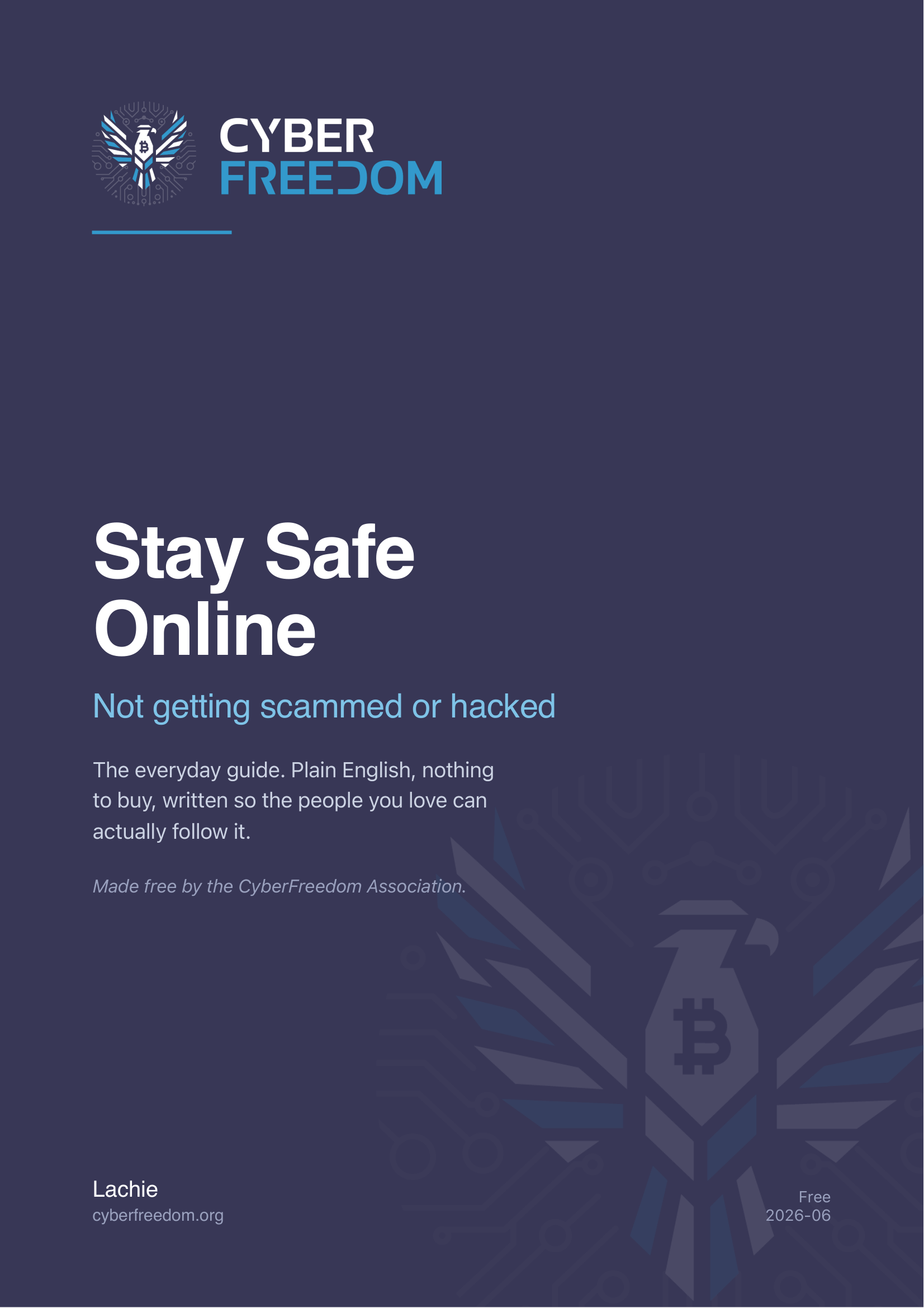Stay Safe Online (cover)