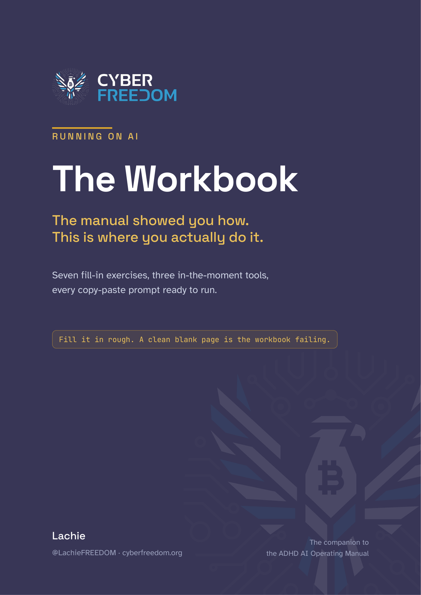Running on AI: The Workbook (cover)